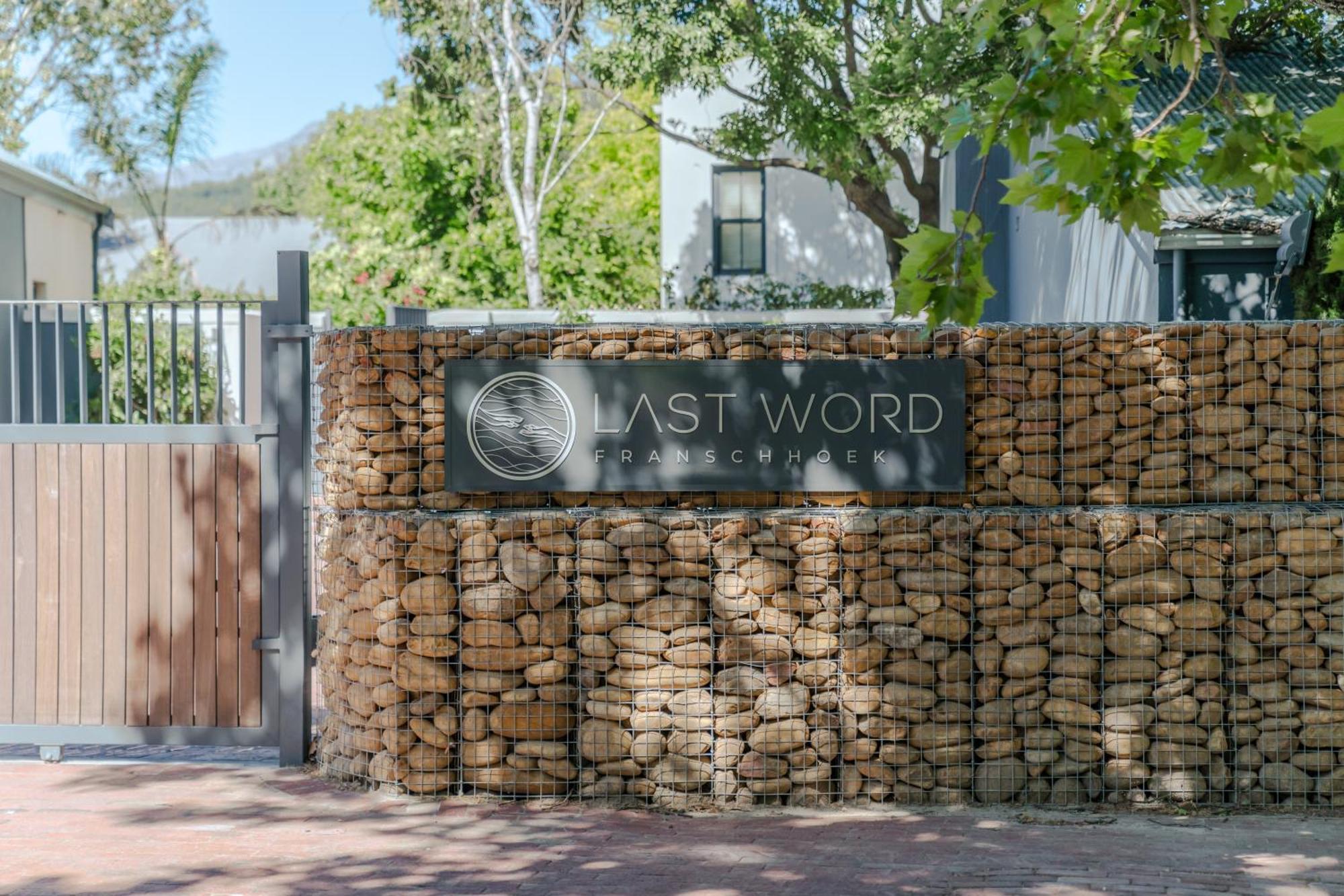 Last Word Franschhoek Bagian luar foto